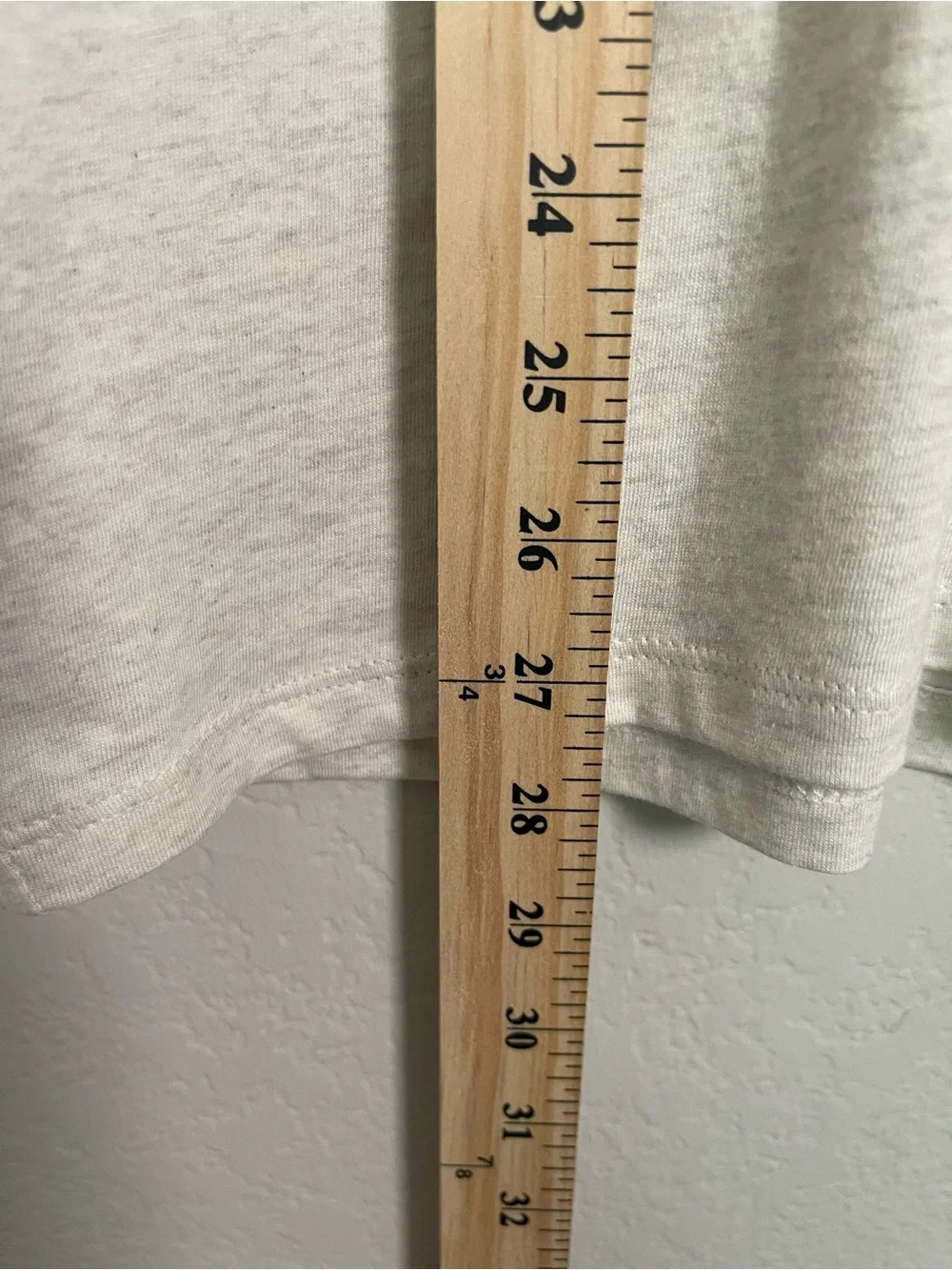Everlane Men’s Organic Cotton Tee Size  Medium Uniform Line in Oatmeal - Picture 7 of 11